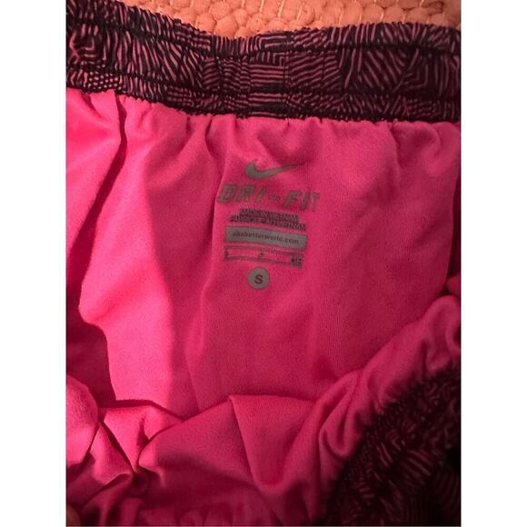 Nice Nike Women's Nike Dri Fit Pink 2 Tone Active Running Shorts Women Size S wi - Picture 5 of 6